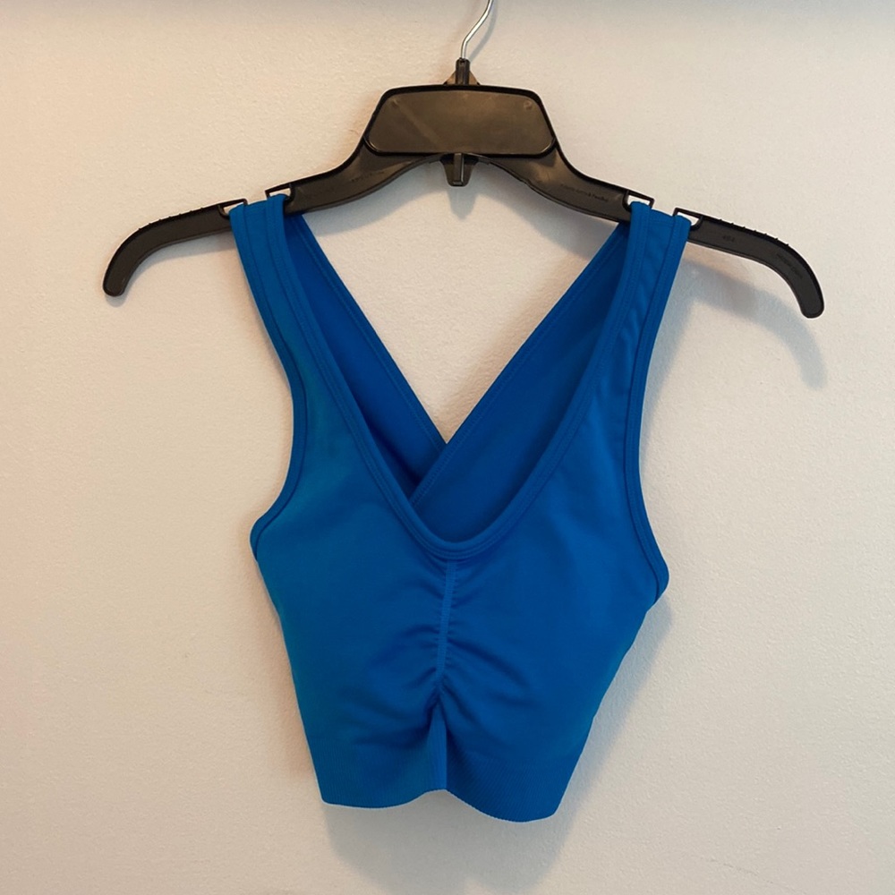 Alphalete Amplify Blue rapids bra